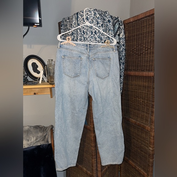 Straight wide leg jeans - Picture 2 of 4